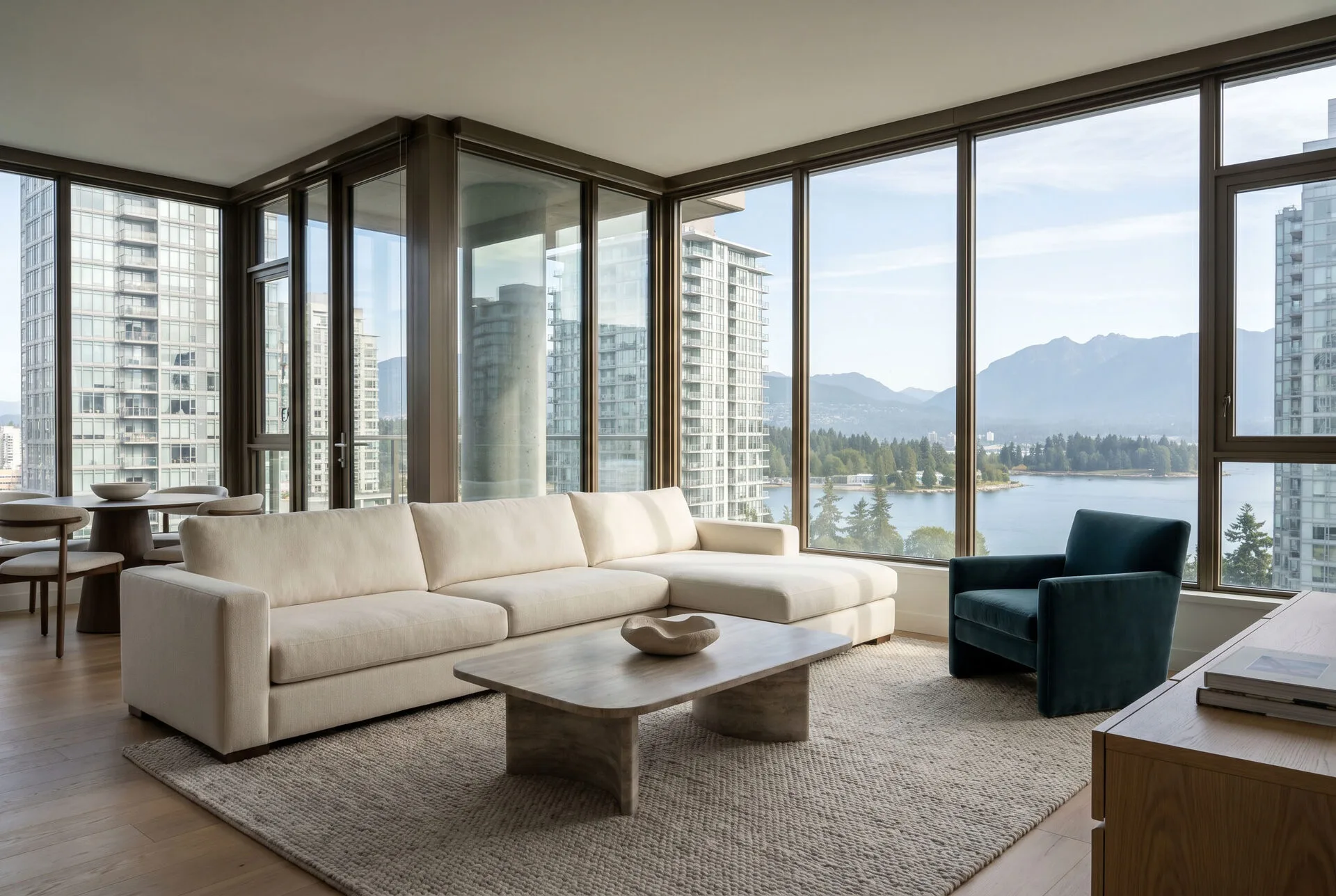 Vancouver urban residence with city view